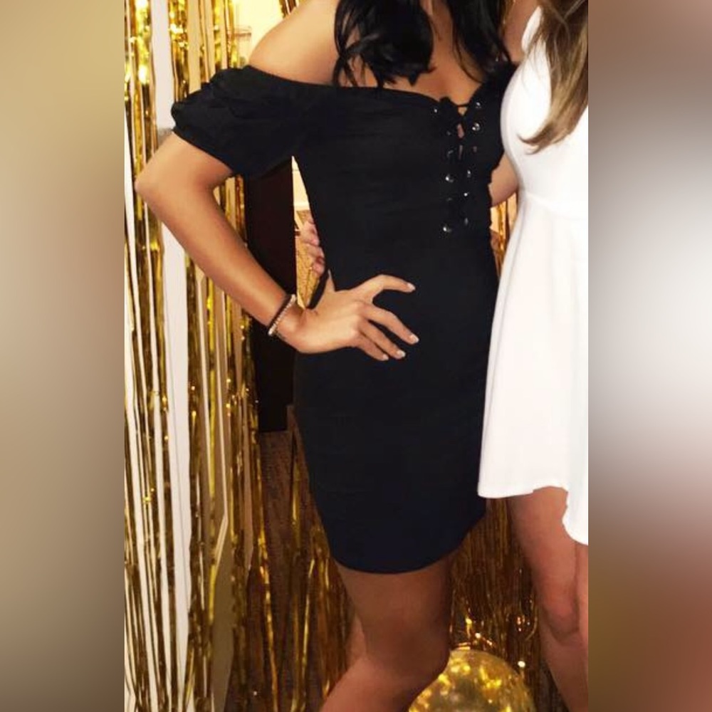 FOREVER 21 off the shoulder dress